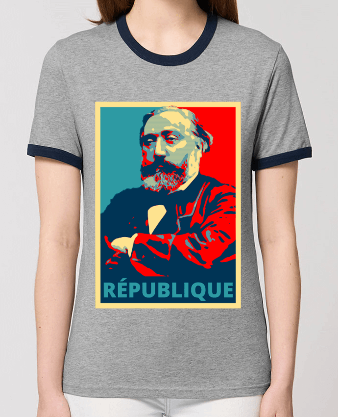 T-shirt Léon Gambetta - République par Hémipléjik