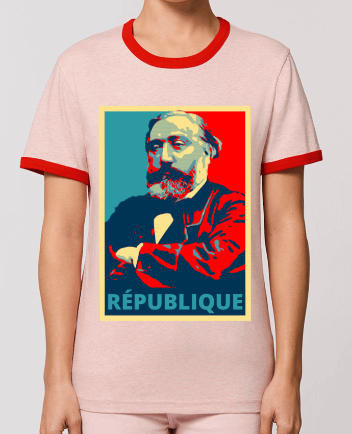 T-shirt Léon Gambetta - République par Hémipléjik