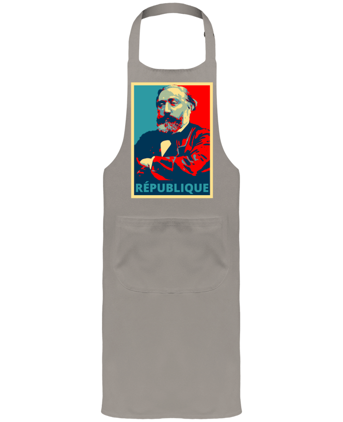 Tablier avec poches Léon Gambetta - République par Hémipléjik