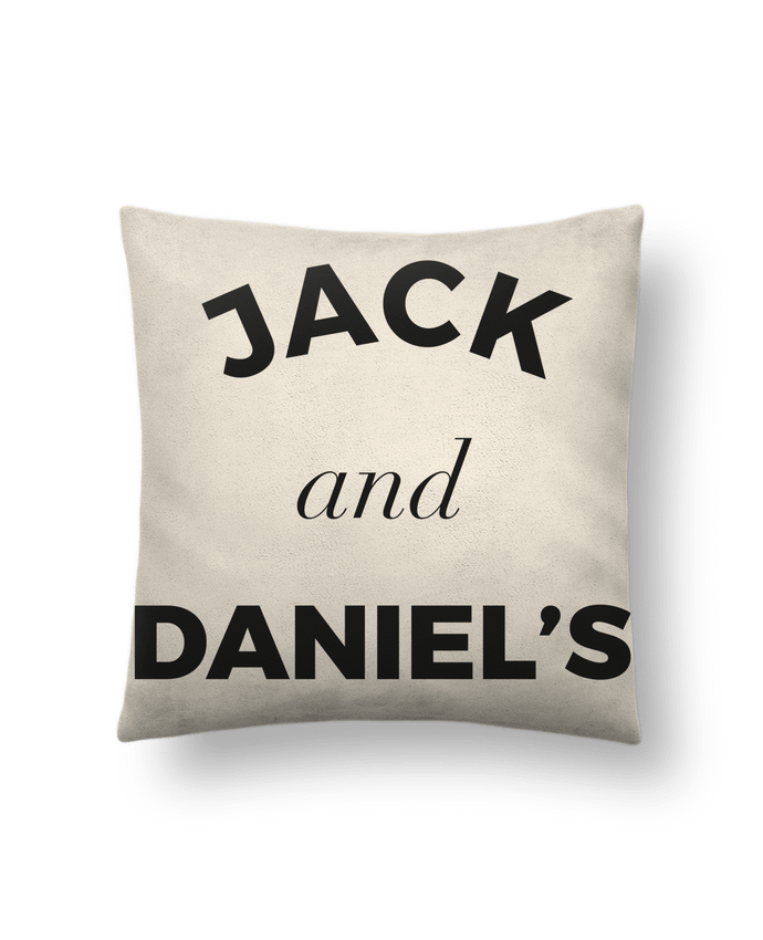 Cushion suede touch 45 x 45 cm Jack and Daniels by Ruuud