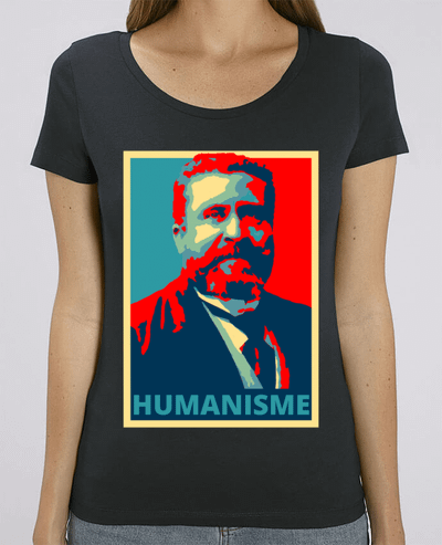 T-shirt Femme Jean Jaurès - Humanisme par Hémipléjik