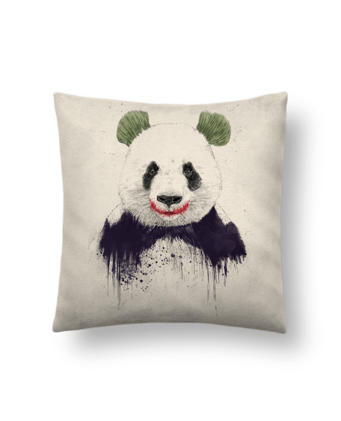 Cushion suede touch 45 x 45 cm Jokerface by Balàzs Solti