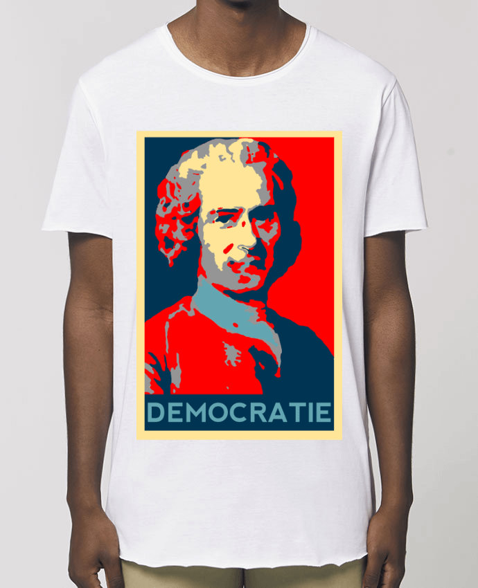 Tee-shirt Homme Jean-Jacques Rousseau - Démocratie Par  Hémipléjik