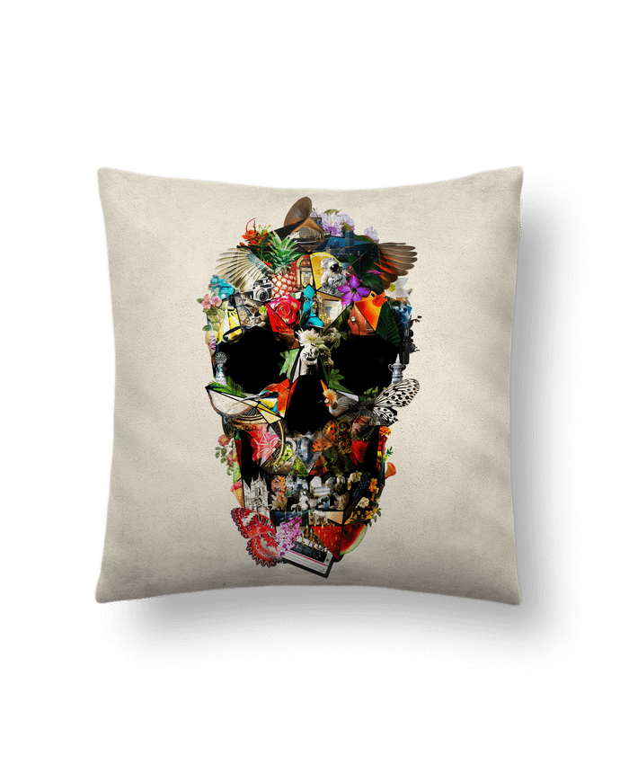 Cushion suede touch 45 x 45 cm Fragile by ali_gulec