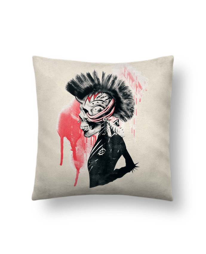 Cushion suede touch 45 x 45 cm Punk by ali_gulec