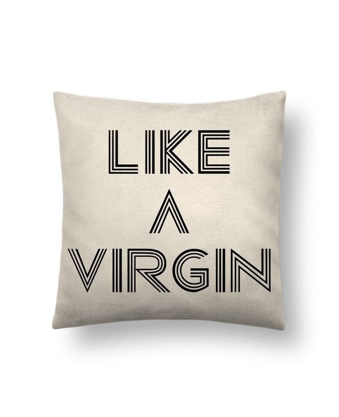 Cushion suede touch 45 x 45 cm Like a virgin by tunetoo