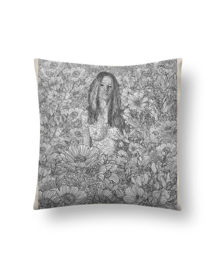 Cushion suede touch 45 x 45 cm Enjoy the Silence by PedroTapa