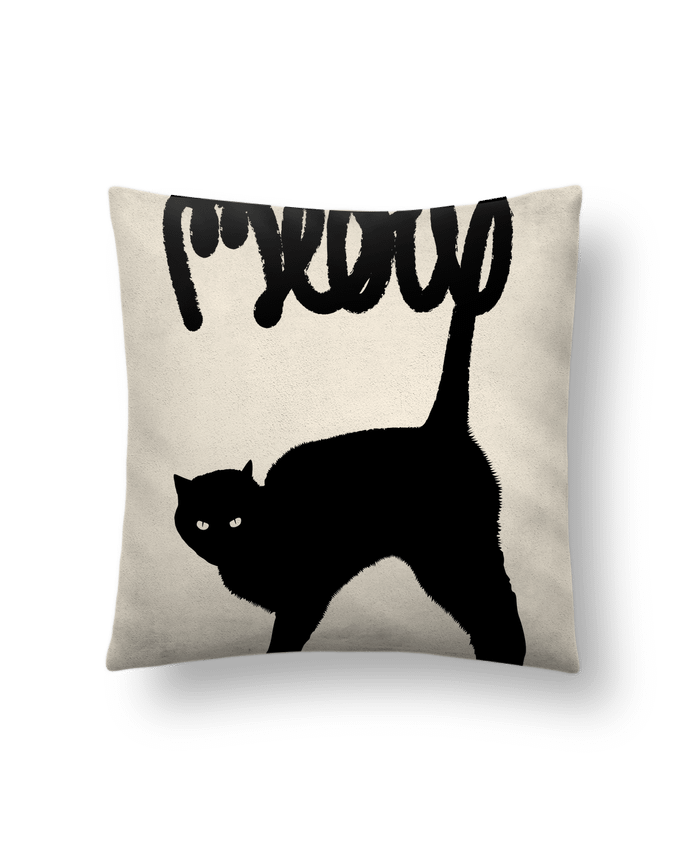 Cushion suede touch 45 x 45 cm Meow by Florent Bodart