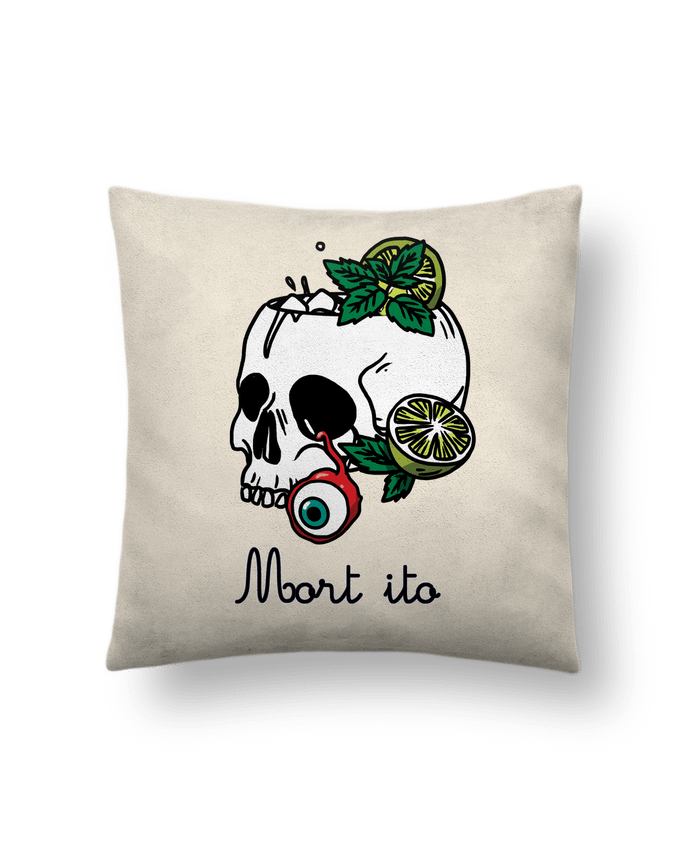 Cushion suede touch 45 x 45 cm Mort ito by tattooanshort