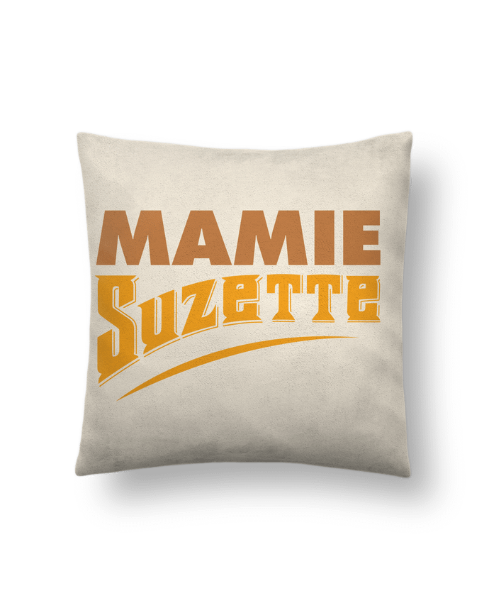 Cushion suede touch 45 x 45 cm MAMIE Suzette by tunetoo