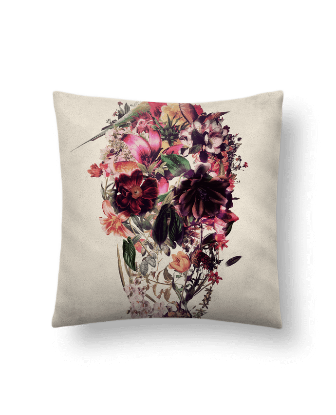 Cushion suede touch 45 x 45 cm New Skull Light by ali_gulec