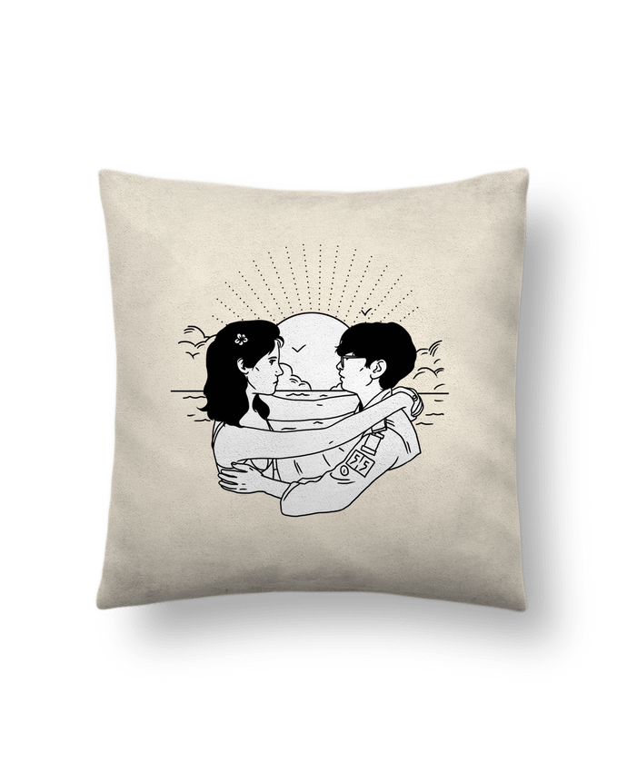 Cushion suede touch 45 x 45 cm Moonrise Kingdom by tattooanshort