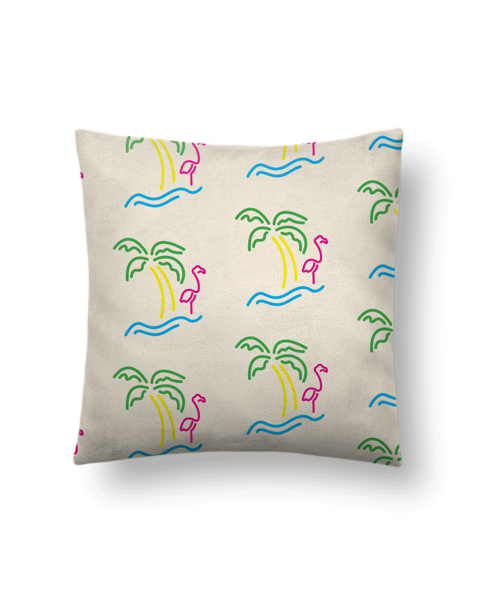 Cushion suede touch 45 x 45 cm Summer by tunetoo
