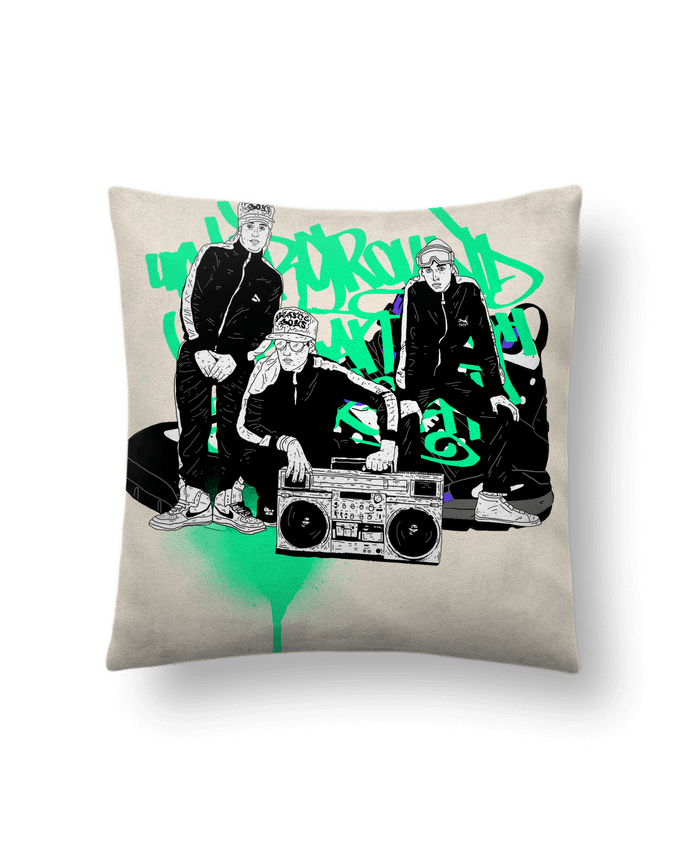 Cushion suede touch 45 x 45 cm beastieboys by Nick cocozza