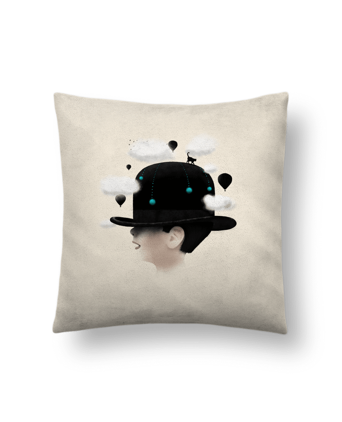 Coussin suédine Dreaming par Florent Bodart