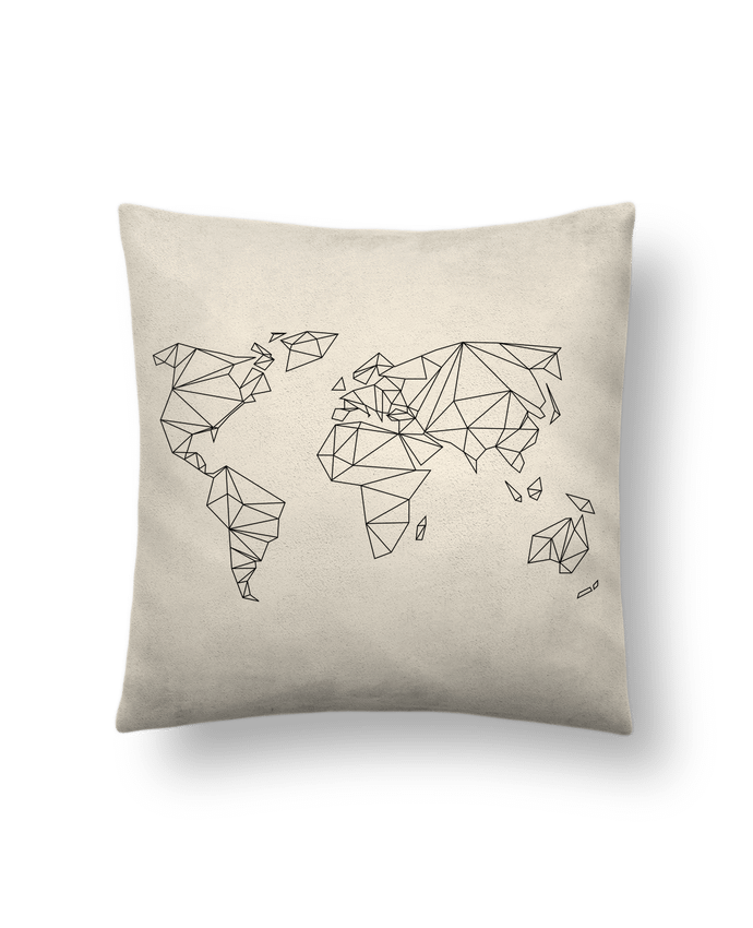 Coussin suédine Geometrical World par na.hili