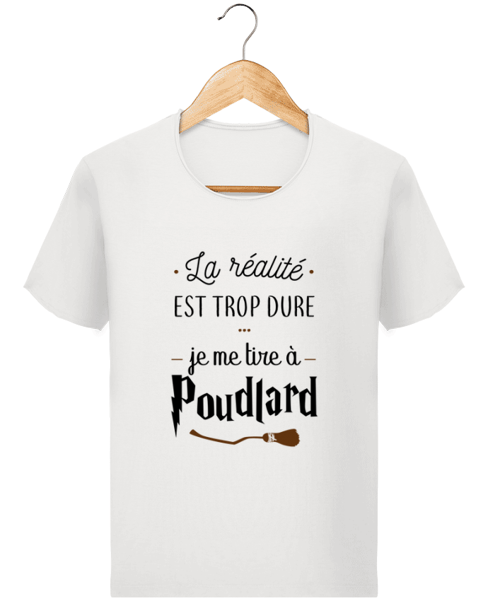  T-shirt Homme vintage La réalité est trop dure, je me tire à Poudlard par La boutique de Laura