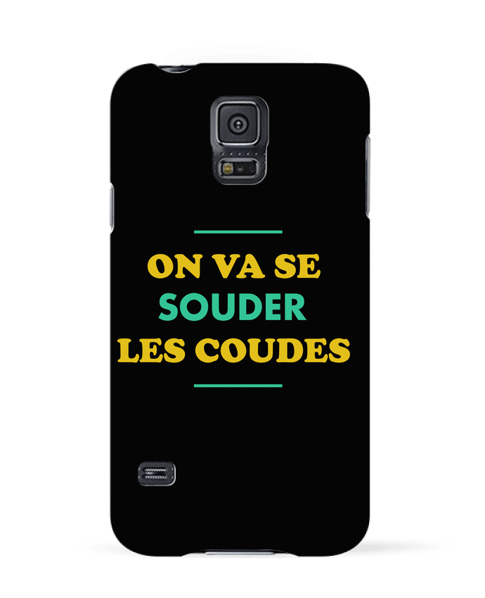 Case 3D Samsung Galaxy S5 On va se souder les coudes by tunetoo