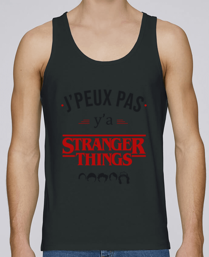 Débardeur homme J'peux pas y'a Stranger Things par La boutique de Laura 100% coton bio