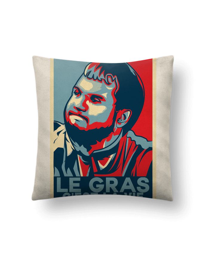 Coussin suédine Karadoc Kaamelott par PTIT MYTHO