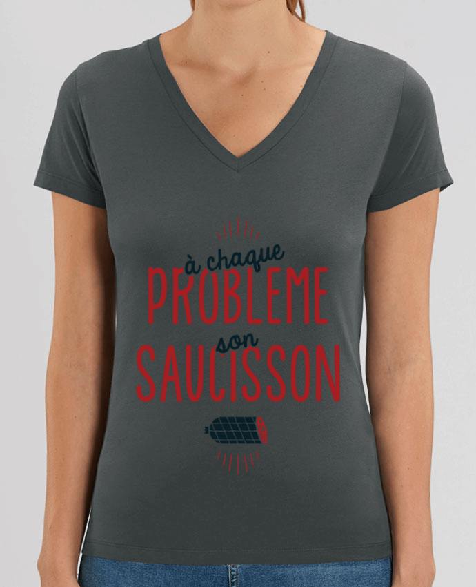 Tee-shirt femme Saucisson apéro Par  PTIT MYTHO