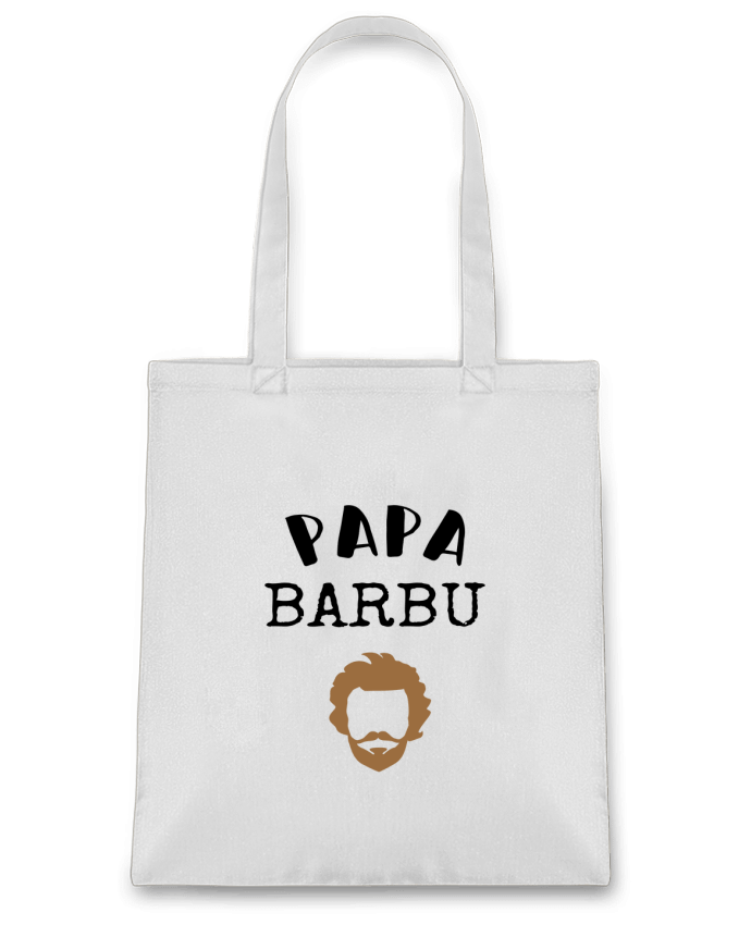 Bolsa de Tela de Algodón Papa barbu cadeau homme avec barbe fête des pères por FAPROD