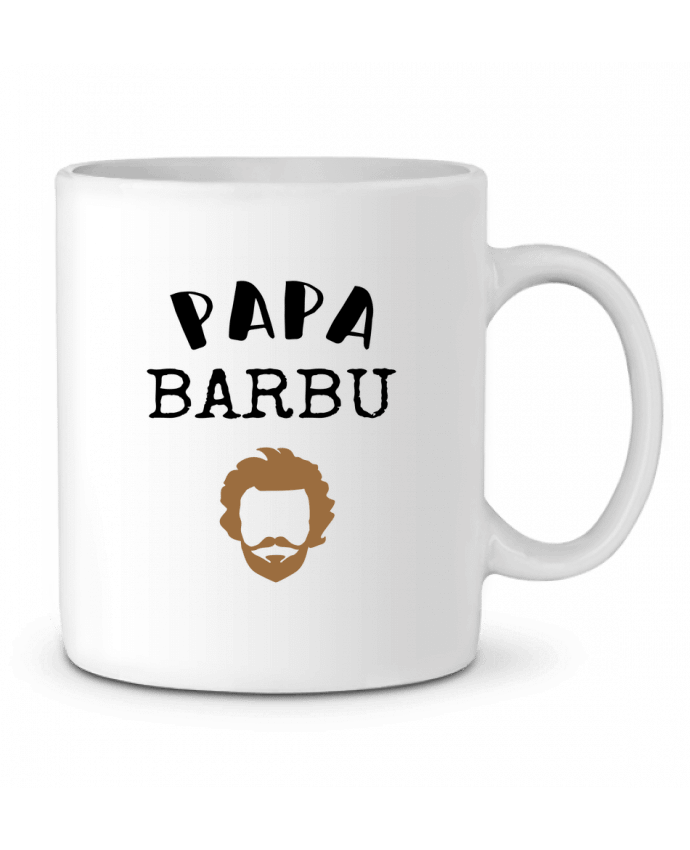 Taza Cerámica Papa barbu cadeau homme avec barbe fête des pères por FAPROD