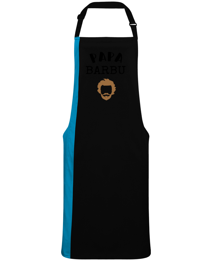 Tablier bicolore Papa barbu cadeau homme avec barbe fête des pères par  FAPROD