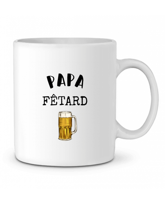 Mug  Papa Fêtard cadeau humour drôle fête des pères par FAPROD
