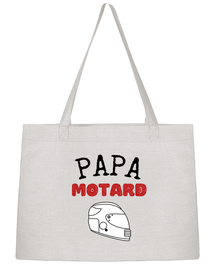 Sac Shopping Papa motard idée cadeau humour fête des pères moto par FAPROD
