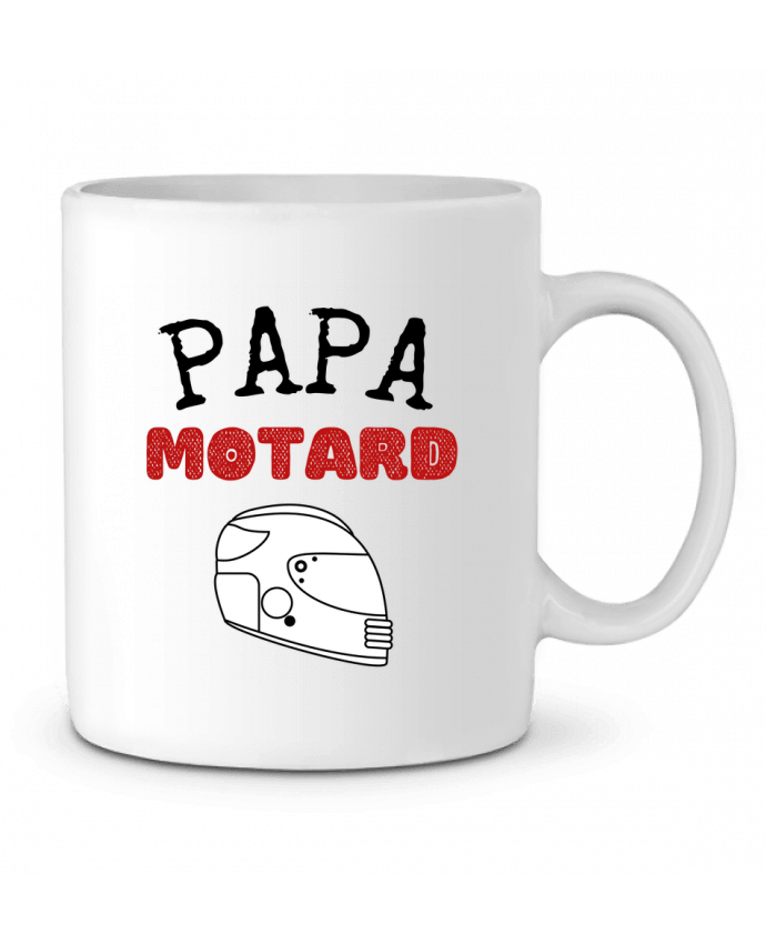 Mug  Papa motard idée cadeau humour fête des pères moto par FAPROD