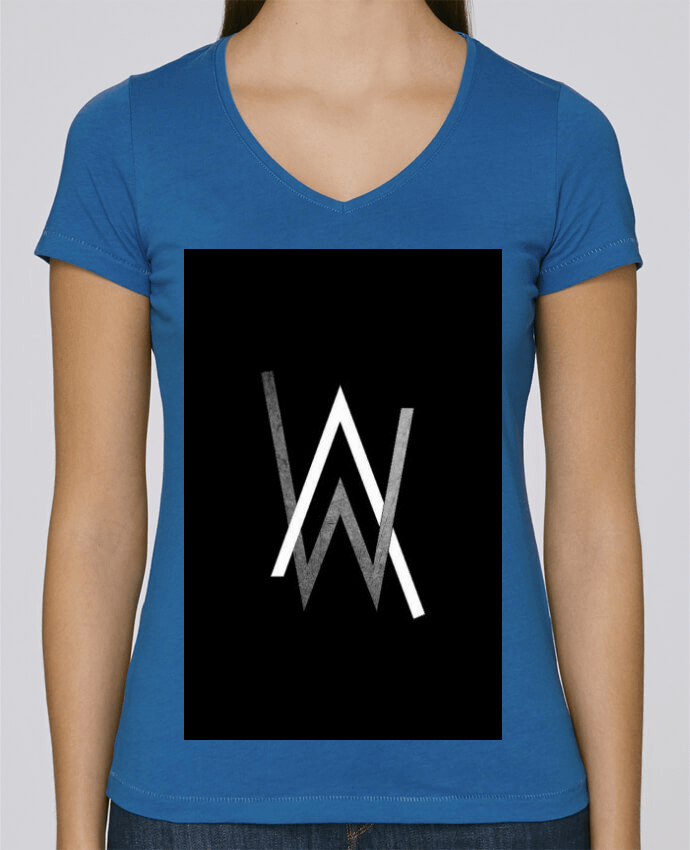 T-shirt femme col V Stella Chooses Alan Walker Motif ! par mateo