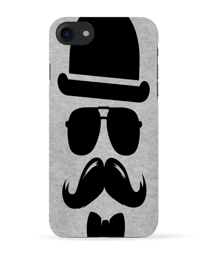 COQUE 3D Iphone 7 Vetement moustache swag de mateo