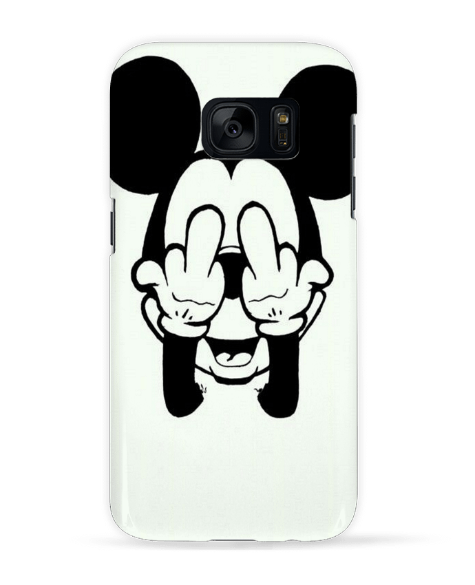 Case 3D Samsung Galaxy S7 Vetement mickey doigt d'honneur by mateo