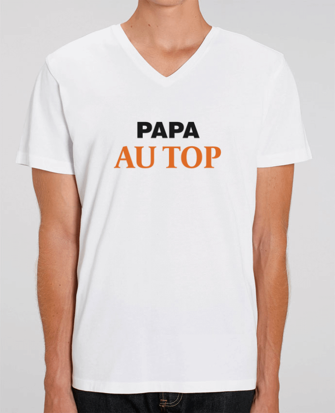 T-shirt homme Papa au top par tunetoo