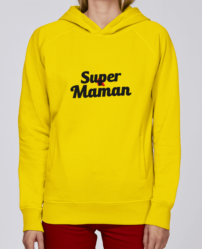 Sweat capuche femme Super Maman par tunetoo