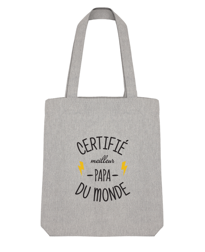Tote Bag Stanley Stella Certifié meilleur papa du monde par tunetoo 