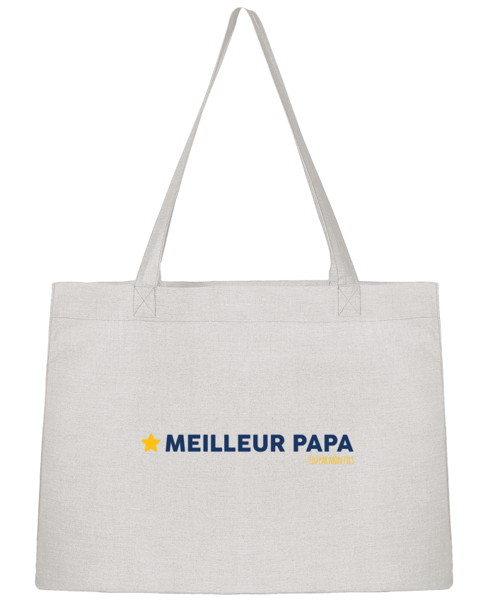 Sac Shopping Meilleur papa élu par mon fils par tunetoo