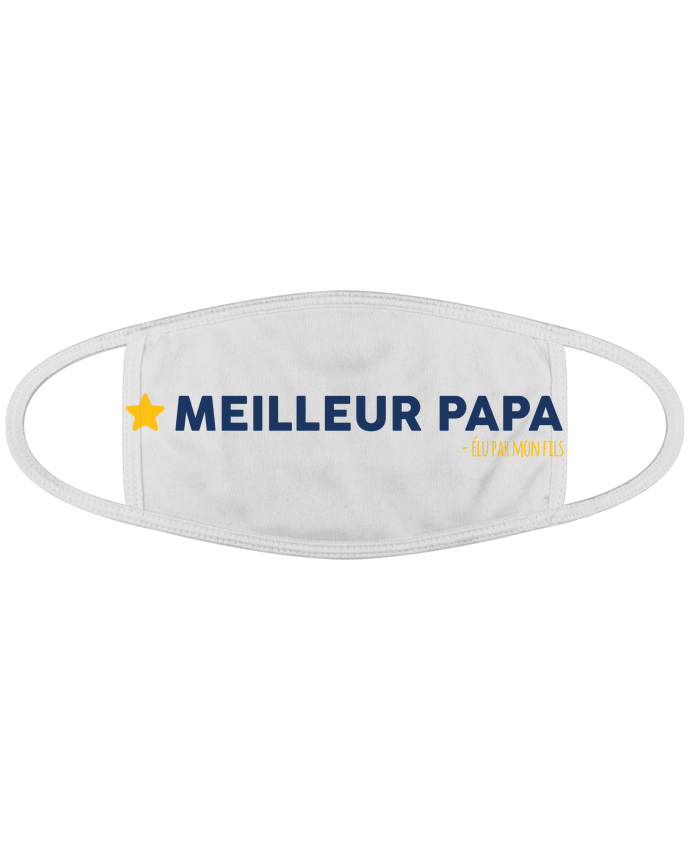 Masque Meilleur papa élu par mon fils par tunetoo