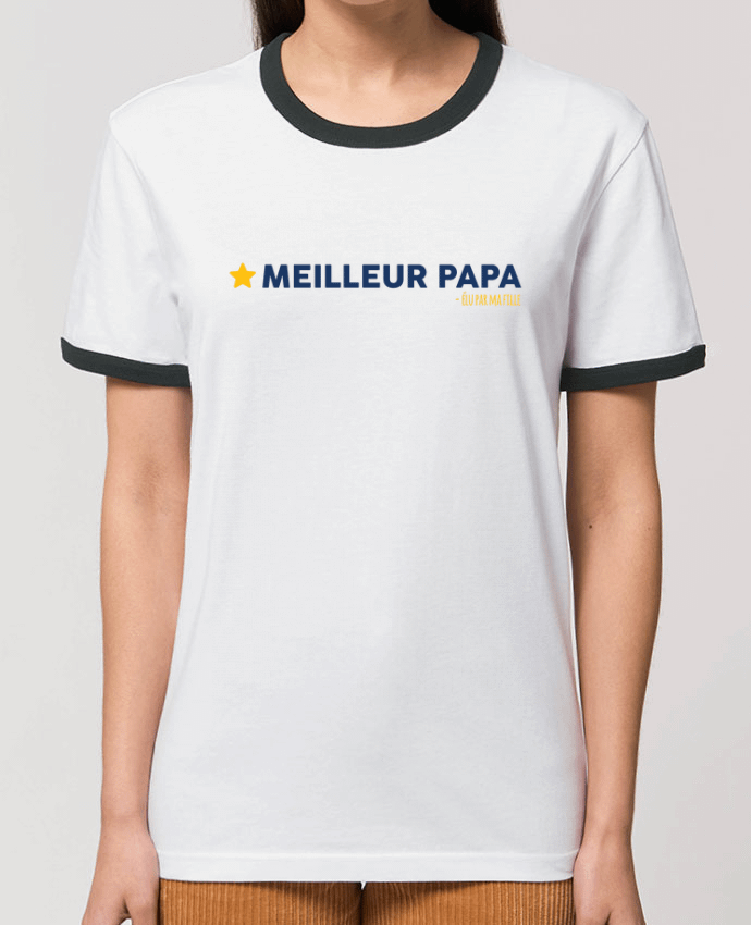 T-shirt Meilleur papa élu par ma fille par tunetoo