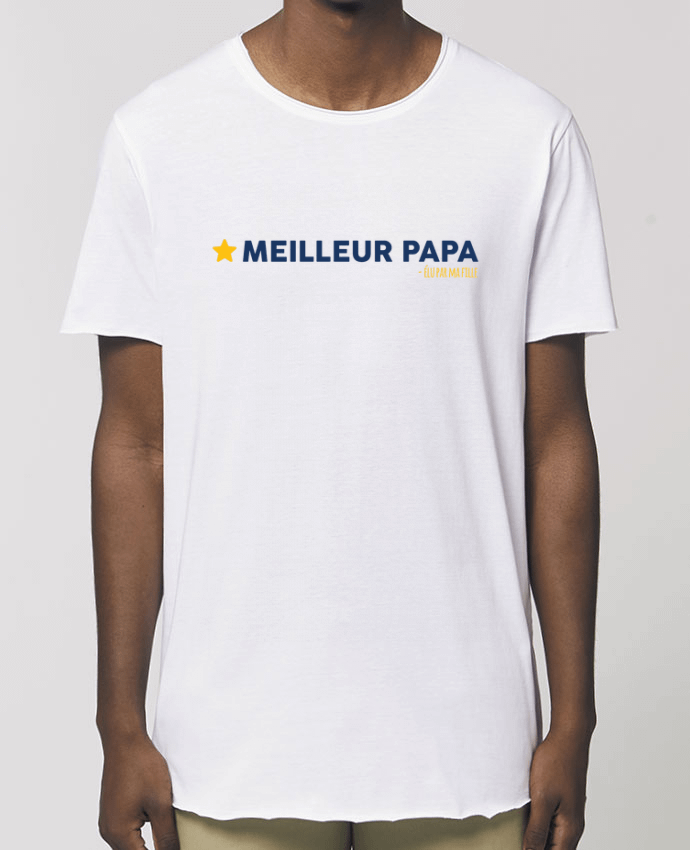 Tee-shirt Homme Meilleur papa élu par ma fille Par  tunetoo