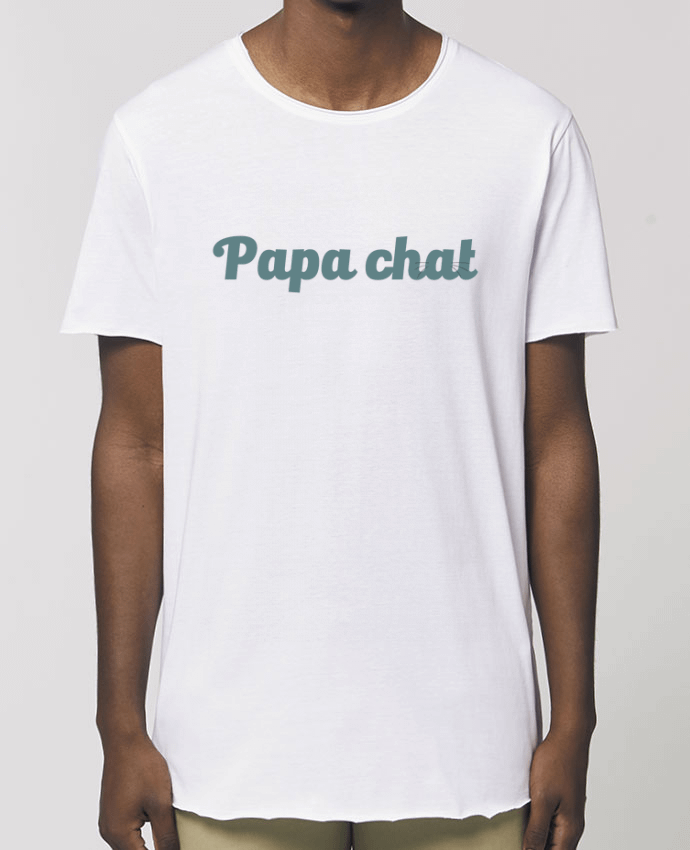 Tee-shirt Homme Papa chat Par  tunetoo