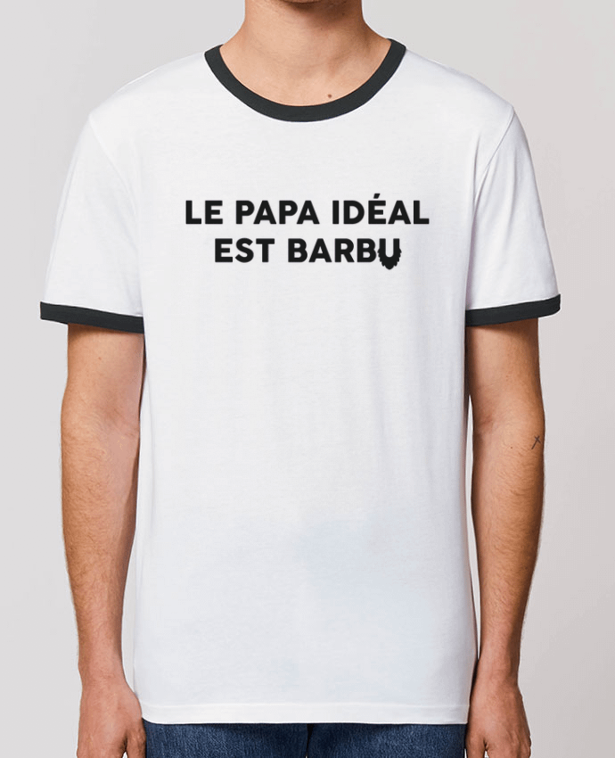 T-shirt Le papa idéal est barbu par tunetoo