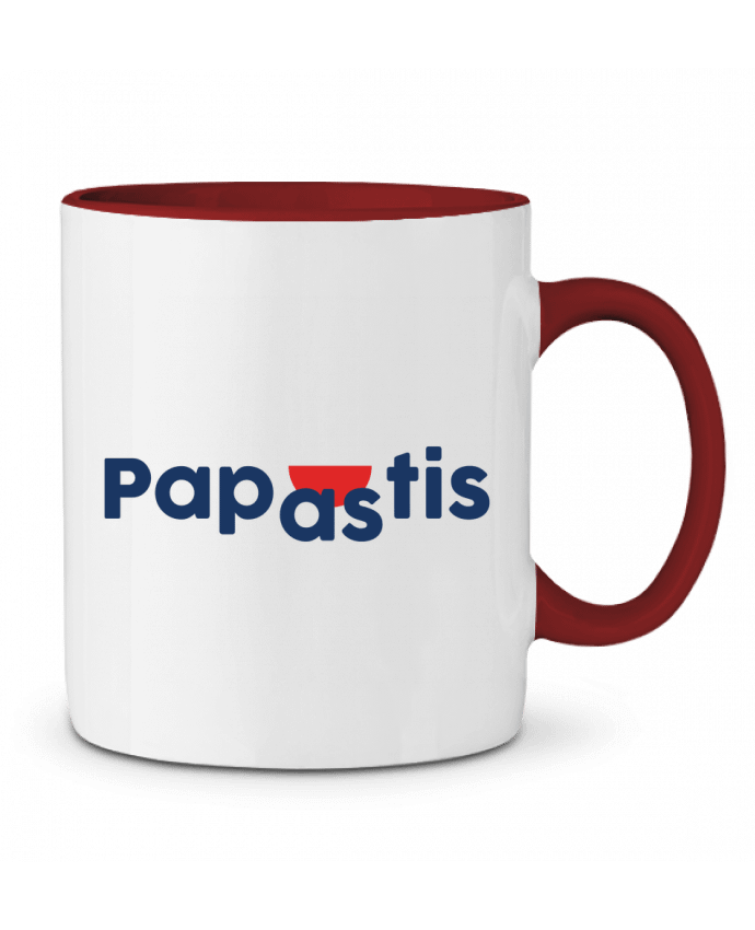 Mug bicolore Papa-stis tunetoo