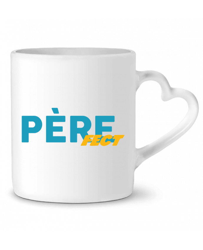Mug coeur Père fect par tunetoo