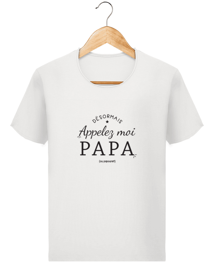  T-shirt Homme vintage Appelez moi papa par tunetoo