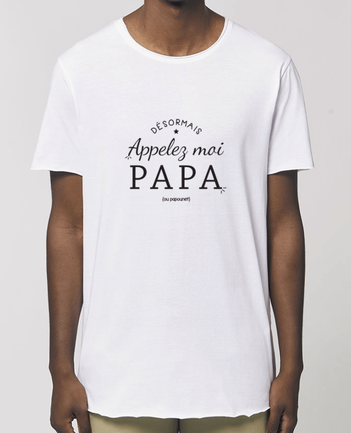 Tee-shirt Homme Appelez moi papa Par  tunetoo