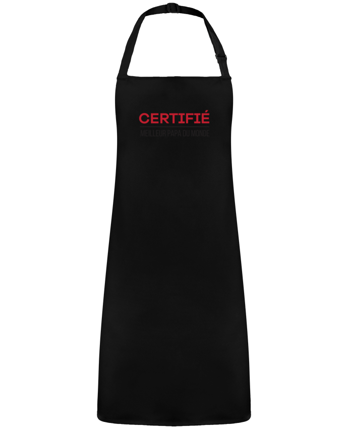 Tablier Certifié meilleur papa du monde par  tunetoo