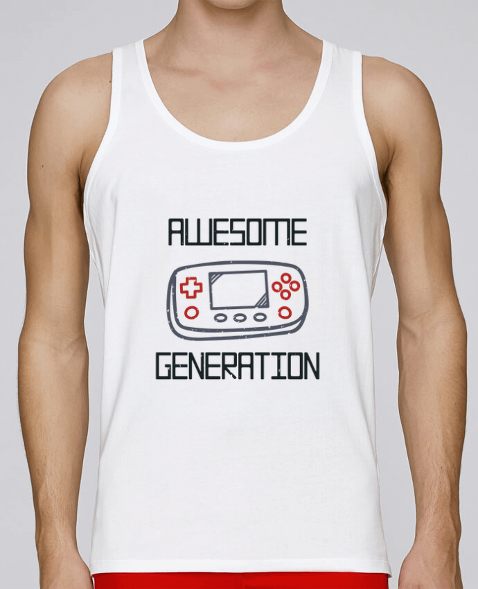 Débardeur homme Awesome Generation par tunetoo 100% coton bio