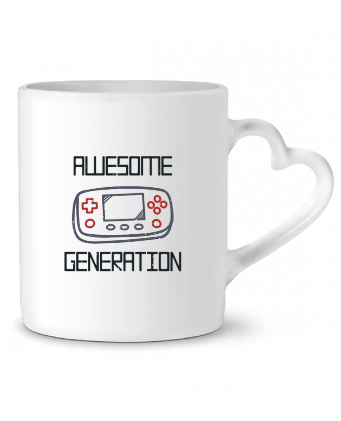 Mug coeur Awesome Generation par tunetoo